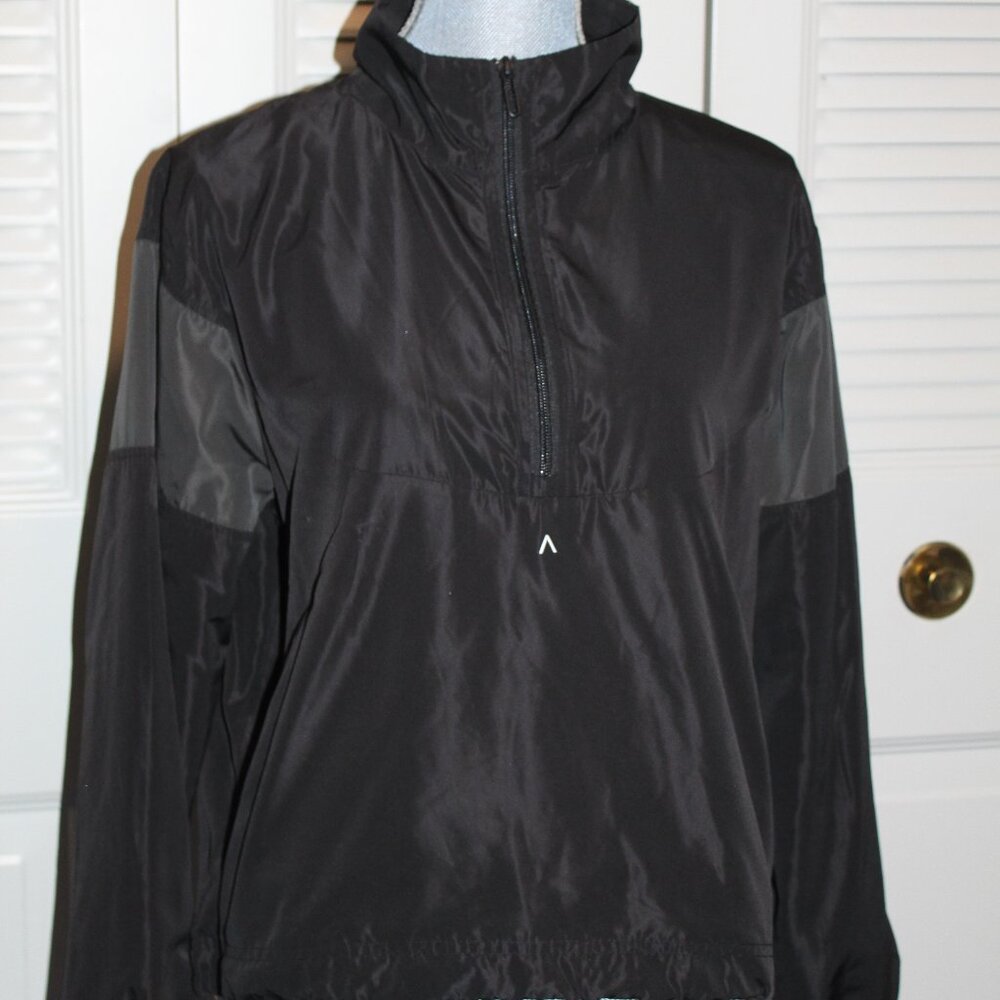 ACTA Black Windbreaker Jacket